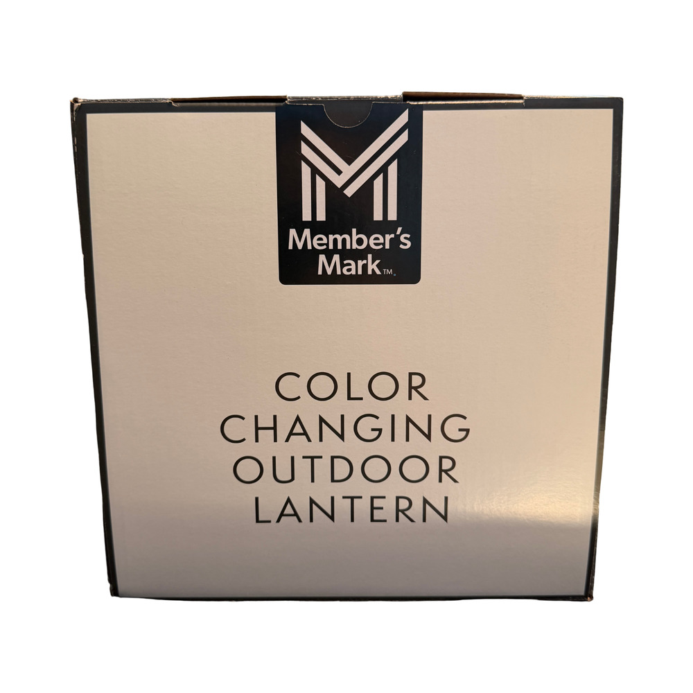Member's Mark Color Changing Outdoor Lantern - Picture 4 of 7